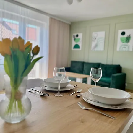 아파트 Zielone Serce Miasta